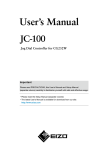 JC-100 User`s Manual