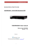 VODVRHD5014 User manual