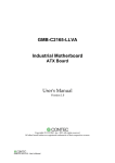 GMB-C2165-LLVA Industrial Motherboard User`s Manual