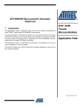 AT91 ARM Thumb Microcontrollers Application Note