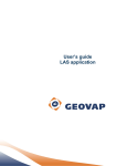 User manual for GeoStore V6 cloud LAS