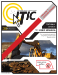 ITIC USER MANUAL - One Call Concepts