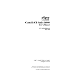 Emerson / Motorola / Force CT Series 16000 User Manual