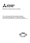 CC-Link System RS-232 Interface Module User`s Manual (MELSOFT