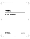 NI-VISA User Manual - National Instruments