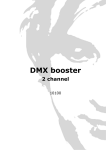 MANUAL 2CH dmx booster