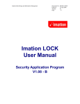 Imation LOCK User Manual