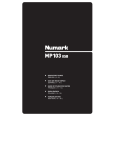 MP103USB - Quickstart Guide - v1.2