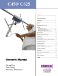 Owner`s Manual - Vancare, Inc.