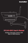 IPCAM-SDII User`s Manual