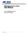 XSA Board V1.1, V1.2 User Manual