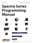 Altman Spectra Series Programming Manual