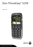 Doro PhoneEasy 520X User Guide