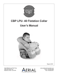 User`s Manual CBP LPU- 40 Flotation Collar