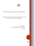 EPAF “Job Change/Edit existing Job” User Manual