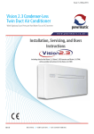 Vision 2.3 (DC Inverter & LTHW) Installation & User