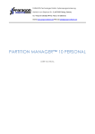 partition manager™ 10 personal - paragon