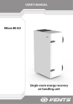 User`s manual "VENTS MICRA 80 A3" ( PDF 1,78Mb )