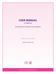 Research Grant Application User Manual