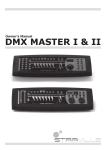 Owner`s Manual • DMX MASTER I & II