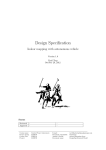 Design Specification - ISY