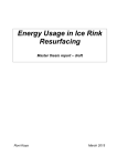 Energy Usage in Ice Rink Resurfacing