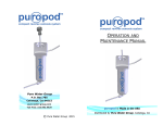 Puropod Reverse Osmosis Water Filter User Manual