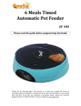 6 Meals Timed Automatic Pet Feeder