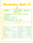 Washington Apple Pi Journal, April 1984