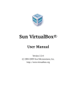 Sun VirtualBox User Manual - Oracle Software Downloads