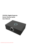 Sim2 Crystal 35 DLP Projector User Guide Manual