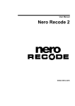 Nero Recode 2 - ftp.nero.com