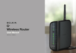 G+ Wireless Router