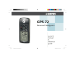 Garmin: GPS 72 Owner`s Manual