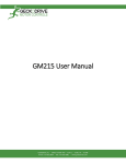 GM215 User Manual
