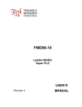 FMD88-10 User`s Manual - Triangle Research International