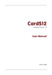 CardS12 V1.10 User Manual