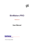 BinMaker Pro Manual - Gas Technology Institute