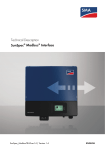 Technical Description - SunSpec® Modbus® Interface