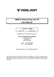 LT0528 QE90 IP Networking & VIF User Manual