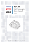 NSPL-400 Splitter User Manual ENG