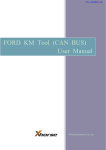 FORD KM Tool (CAN BUS) User Manual