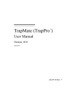 TrapPro User Manual