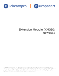 Extension Module (XMOD): NewsRSS