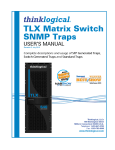 TLX Matrix Switch SNMP Traps
