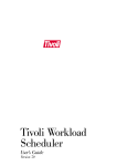 Tivoli Workload Scheduler