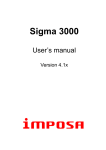 Sigma 3000 Ver4.10 User`s Manual
