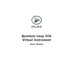 Quantum Leap Silk Virtual Instrument Manual - Soundsonline
