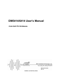 DM5414/6414 User`s Manual - RTD Embedded Technologies, Inc.