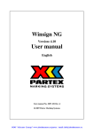 Winsign NG User manual